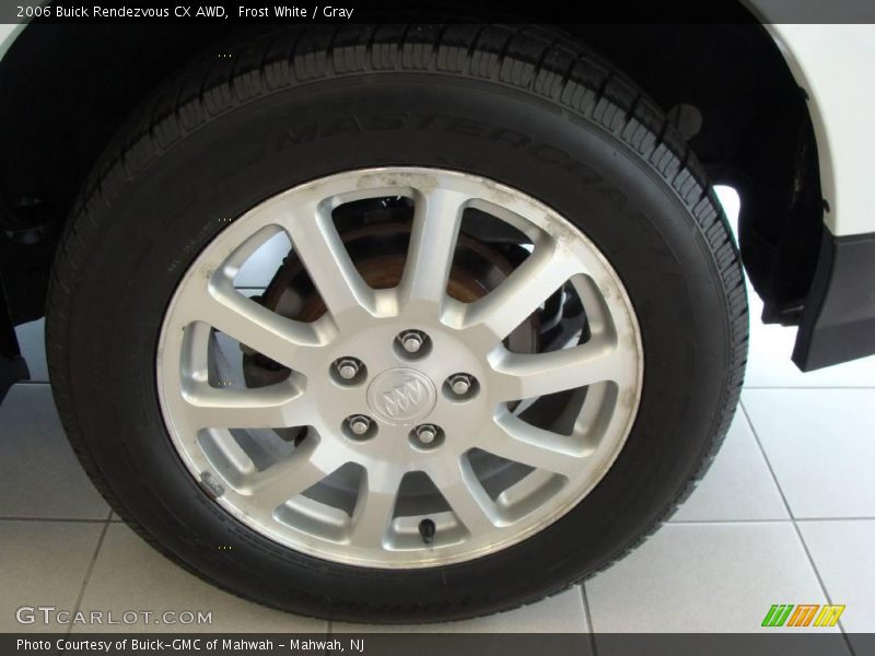Frost White / Gray 2006 Buick Rendezvous CX AWD