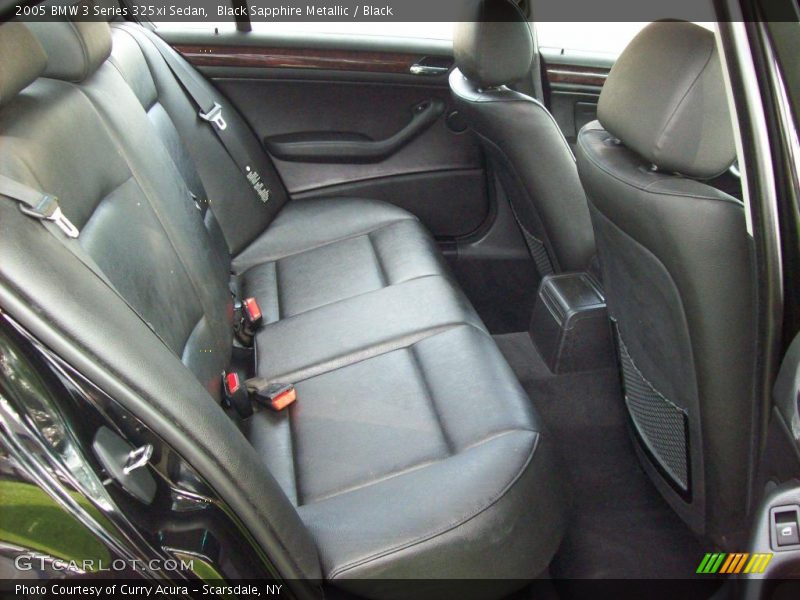 Black Sapphire Metallic / Black 2005 BMW 3 Series 325xi Sedan