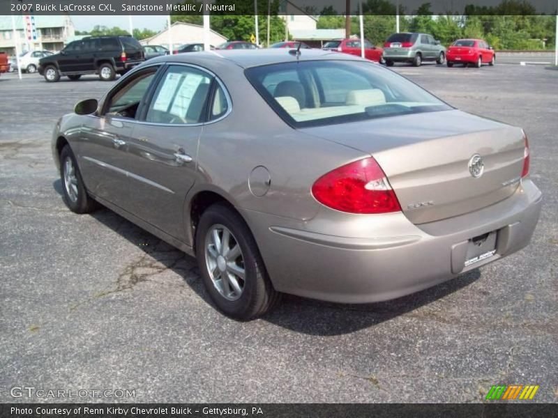 Sandstone Metallic / Neutral 2007 Buick LaCrosse CXL