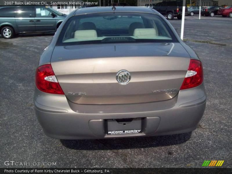 Sandstone Metallic / Neutral 2007 Buick LaCrosse CXL