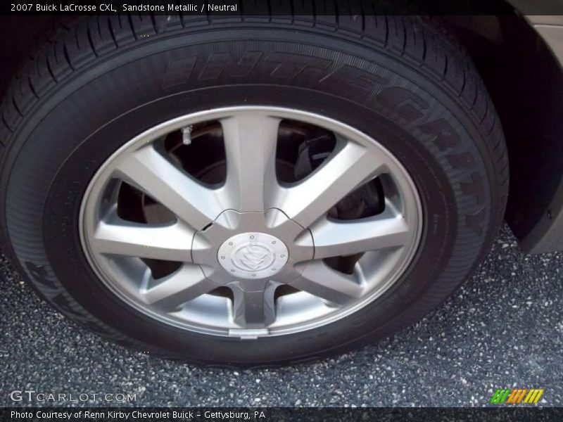 Sandstone Metallic / Neutral 2007 Buick LaCrosse CXL