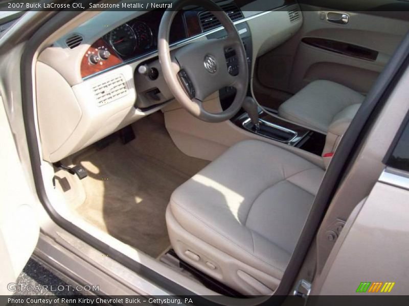 Sandstone Metallic / Neutral 2007 Buick LaCrosse CXL