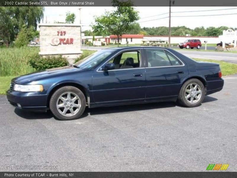 Blue Onyx / Neutral Shale 2002 Cadillac Seville STS