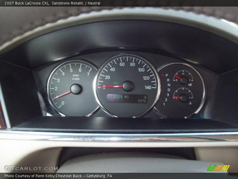 Sandstone Metallic / Neutral 2007 Buick LaCrosse CXL