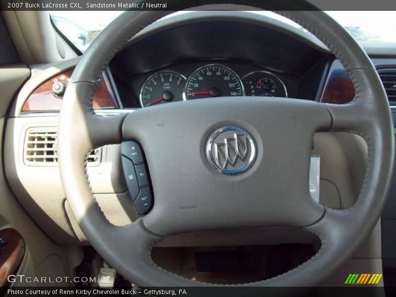 Sandstone Metallic / Neutral 2007 Buick LaCrosse CXL