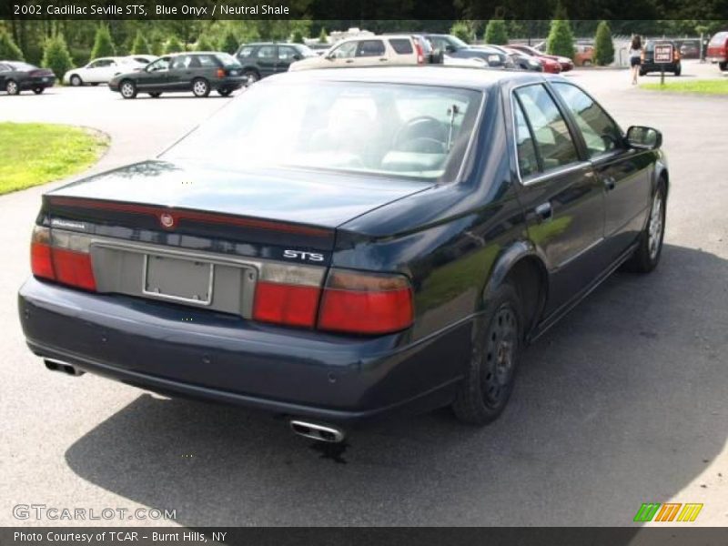 Blue Onyx / Neutral Shale 2002 Cadillac Seville STS
