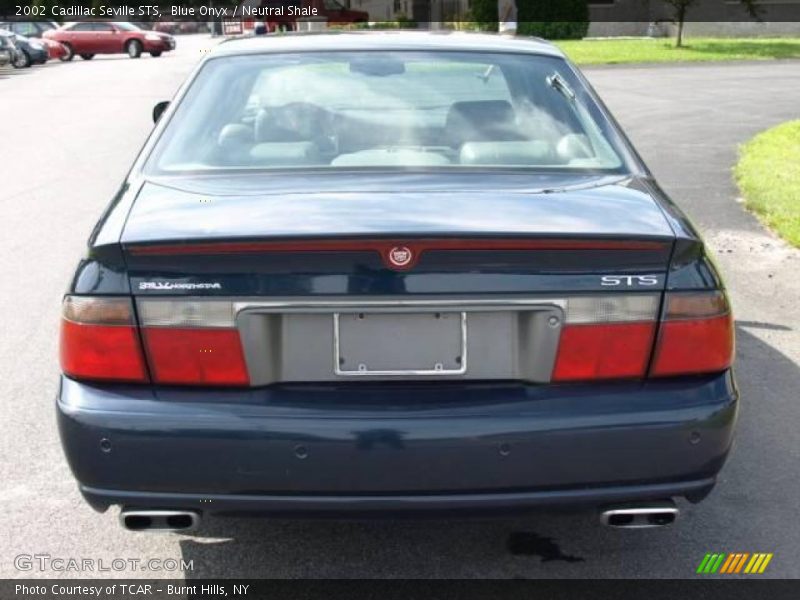 Blue Onyx / Neutral Shale 2002 Cadillac Seville STS