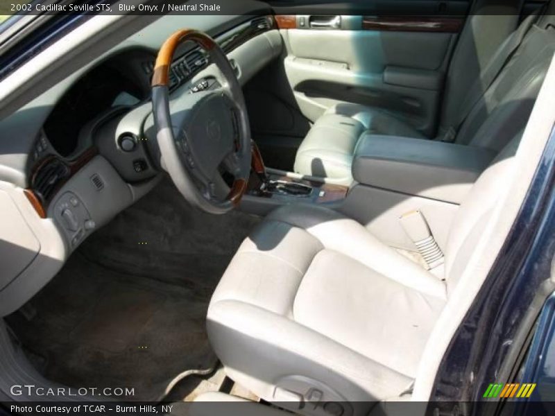 Blue Onyx / Neutral Shale 2002 Cadillac Seville STS