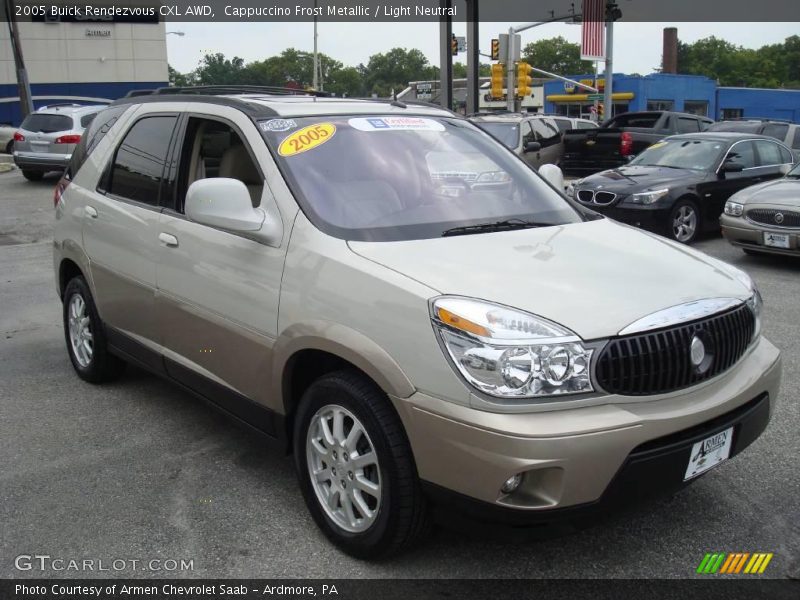 Cappuccino Frost Metallic / Light Neutral 2005 Buick Rendezvous CXL AWD