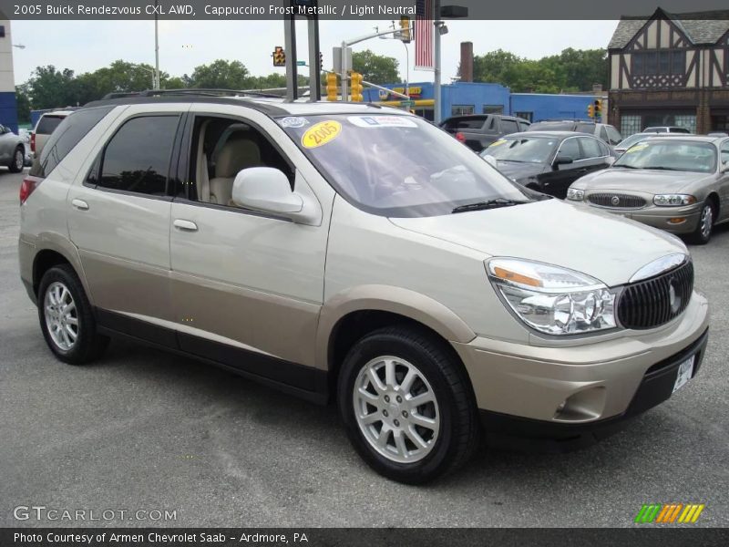Cappuccino Frost Metallic / Light Neutral 2005 Buick Rendezvous CXL AWD