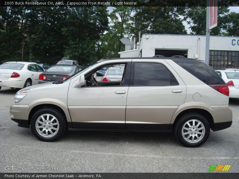 Cappuccino Frost Metallic / Light Neutral 2005 Buick Rendezvous CXL AWD