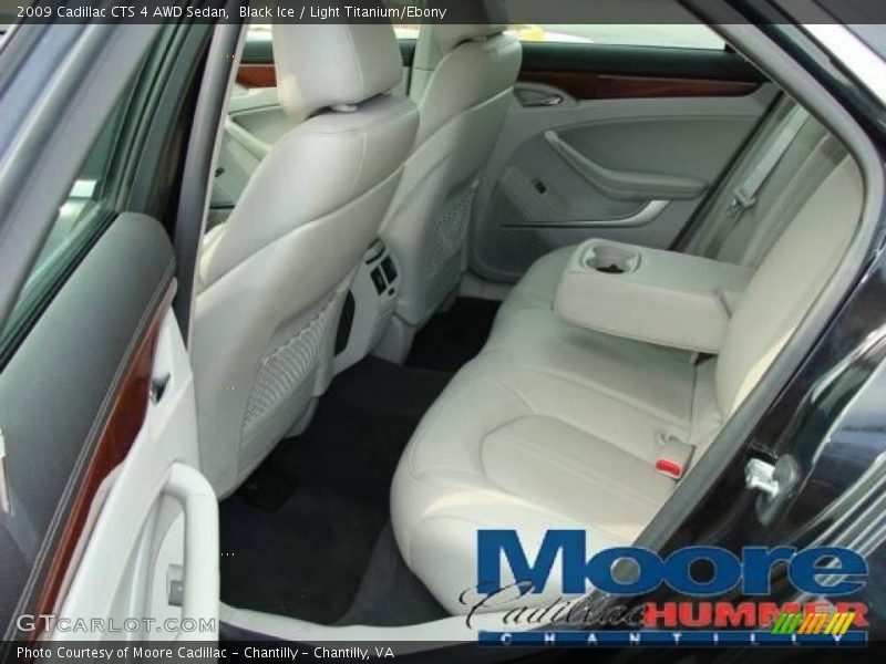 Black Ice / Light Titanium/Ebony 2009 Cadillac CTS 4 AWD Sedan