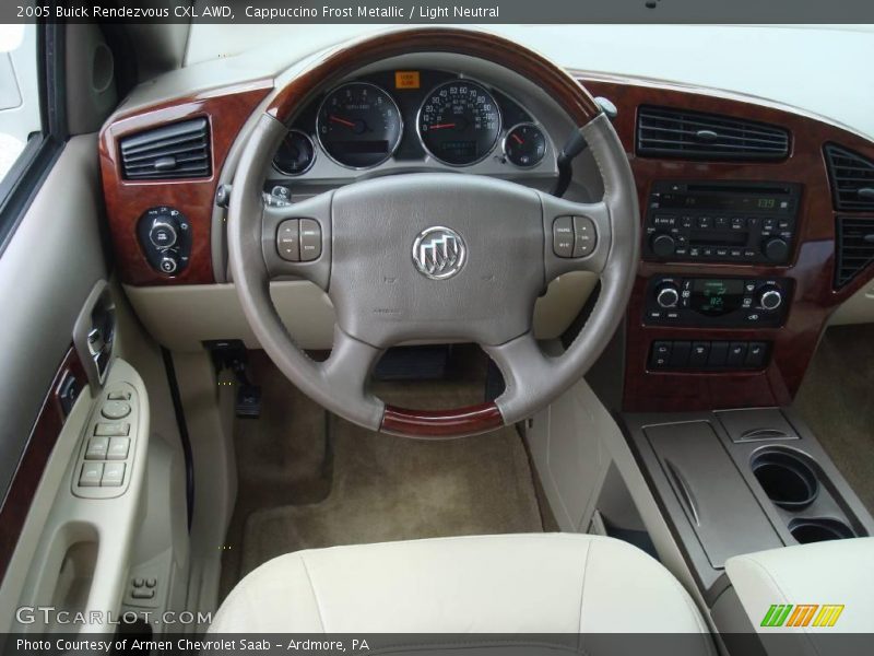 Cappuccino Frost Metallic / Light Neutral 2005 Buick Rendezvous CXL AWD