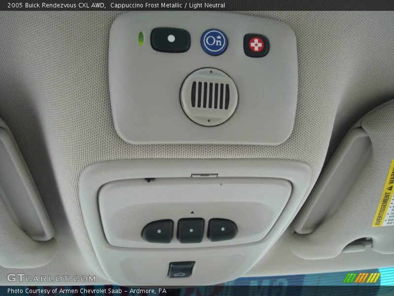 Cappuccino Frost Metallic / Light Neutral 2005 Buick Rendezvous CXL AWD