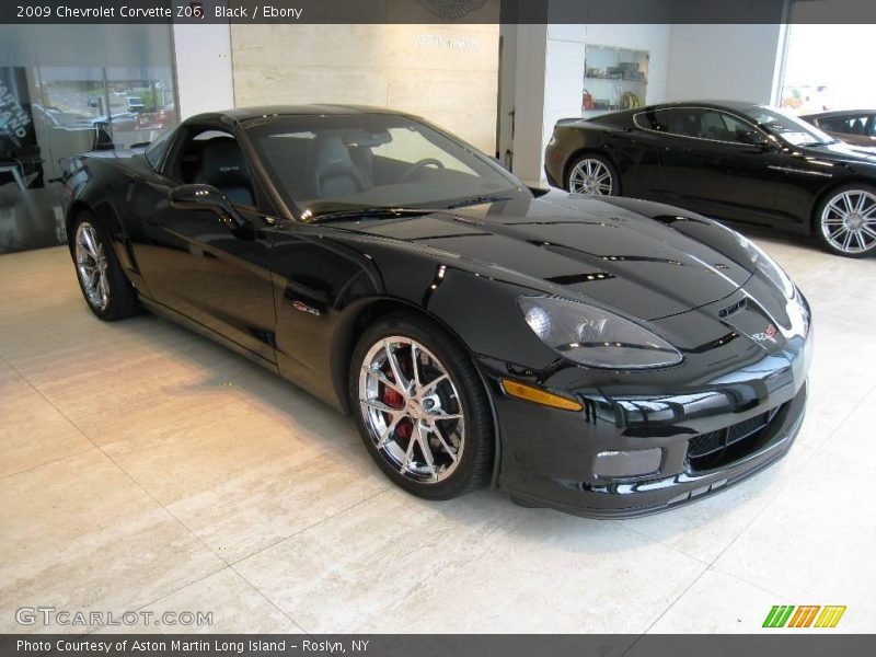 Black / Ebony 2009 Chevrolet Corvette Z06
