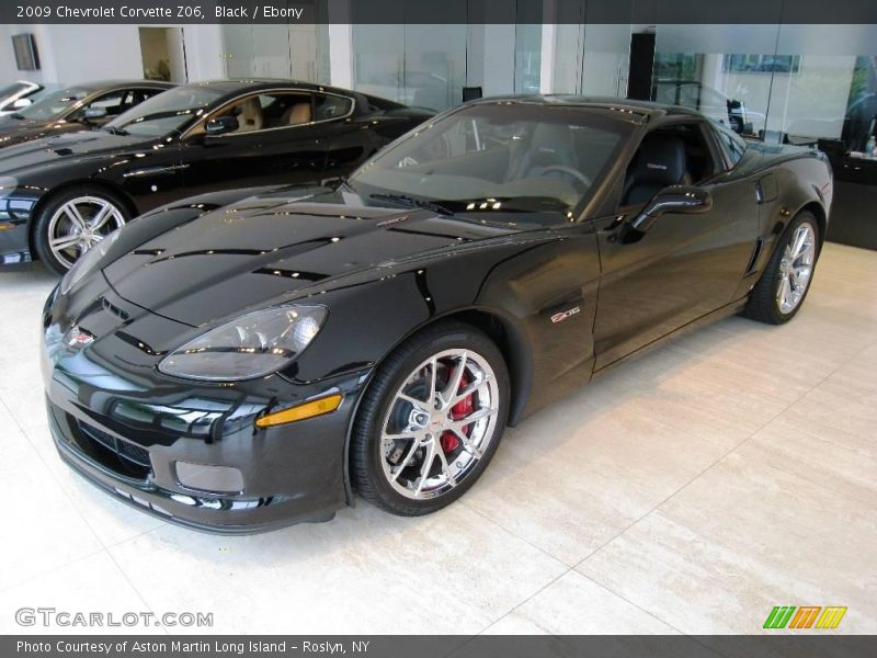 Black / Ebony 2009 Chevrolet Corvette Z06