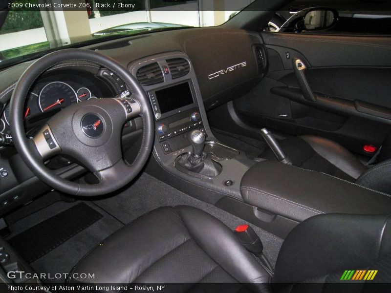 Black / Ebony 2009 Chevrolet Corvette Z06