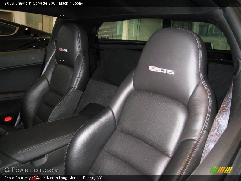 Black / Ebony 2009 Chevrolet Corvette Z06