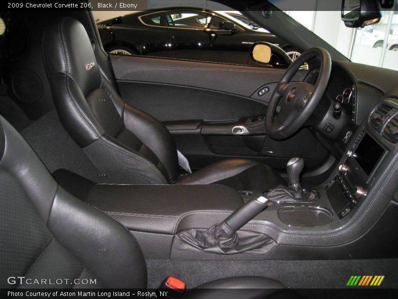 Black / Ebony 2009 Chevrolet Corvette Z06