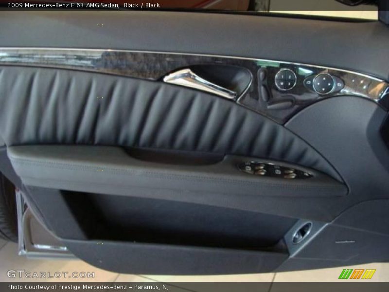 Black / Black 2009 Mercedes-Benz E 63 AMG Sedan