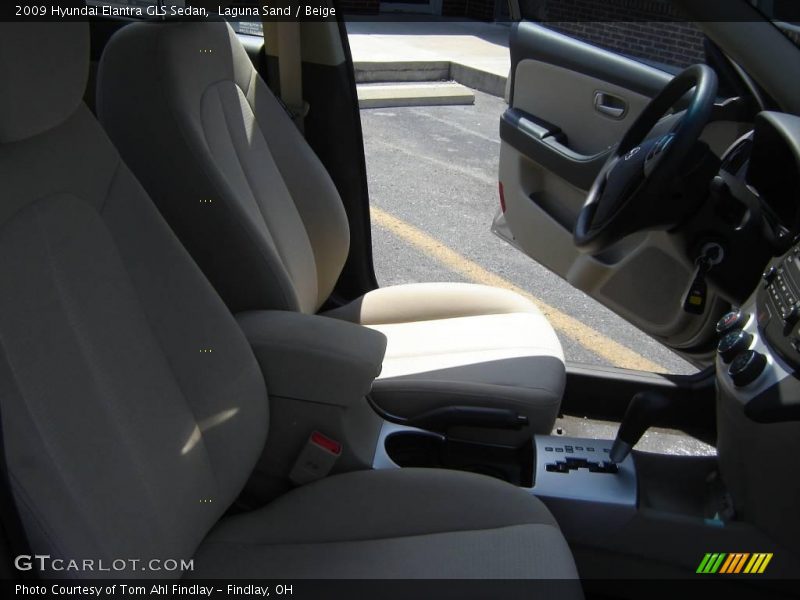 Laguna Sand / Beige 2009 Hyundai Elantra GLS Sedan