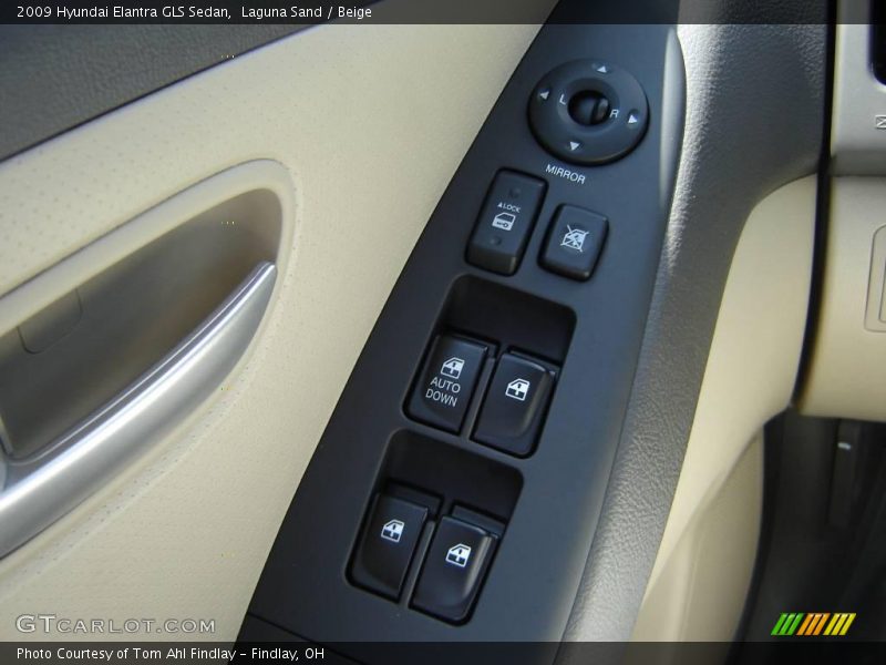 Laguna Sand / Beige 2009 Hyundai Elantra GLS Sedan