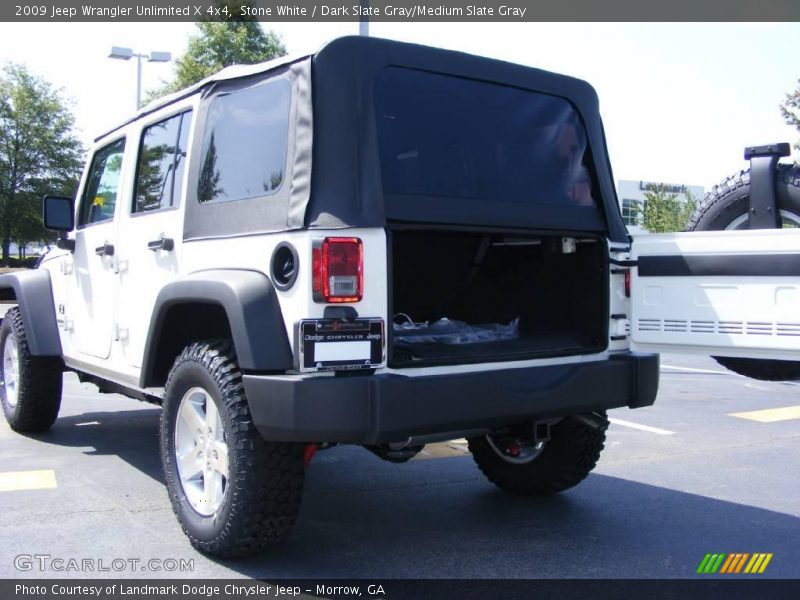 Stone White / Dark Slate Gray/Medium Slate Gray 2009 Jeep Wrangler Unlimited X 4x4