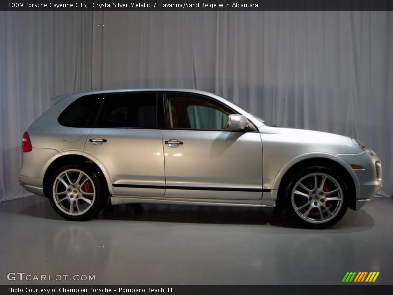 Crystal Silver Metallic / Havanna/Sand Beige with Alcantara 2009 Porsche Cayenne GTS