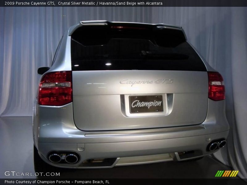 Crystal Silver Metallic / Havanna/Sand Beige with Alcantara 2009 Porsche Cayenne GTS