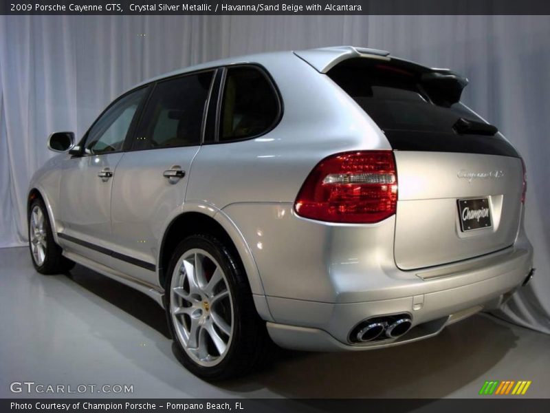 Crystal Silver Metallic / Havanna/Sand Beige with Alcantara 2009 Porsche Cayenne GTS