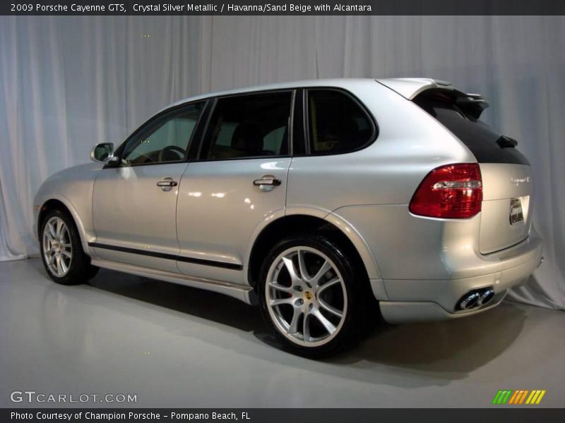 Crystal Silver Metallic / Havanna/Sand Beige with Alcantara 2009 Porsche Cayenne GTS