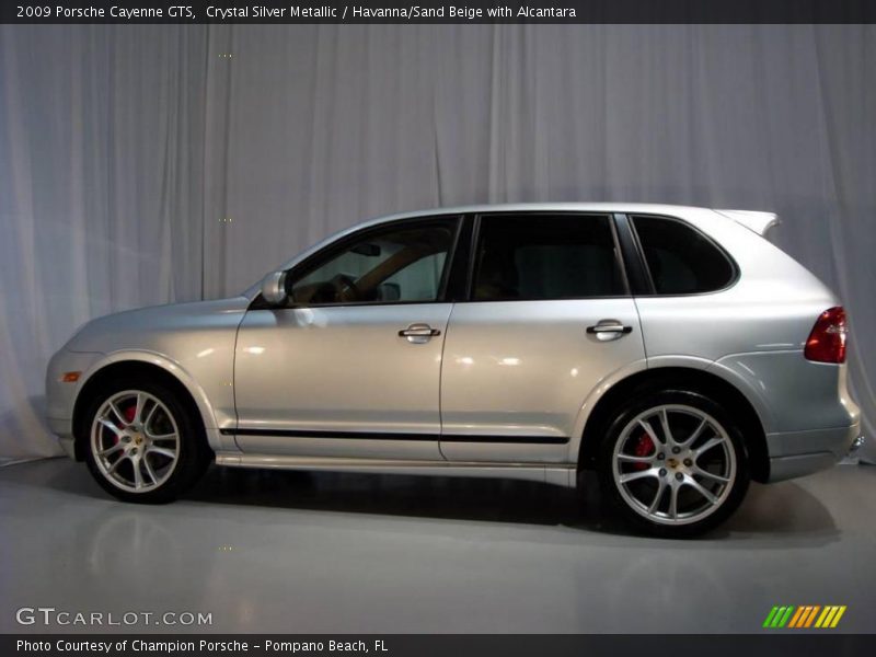 Crystal Silver Metallic / Havanna/Sand Beige with Alcantara 2009 Porsche Cayenne GTS