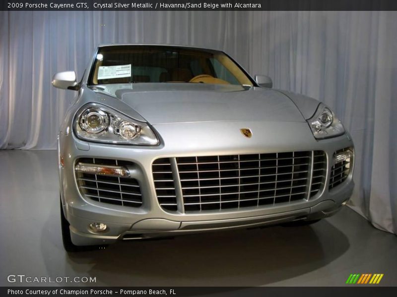 Crystal Silver Metallic / Havanna/Sand Beige with Alcantara 2009 Porsche Cayenne GTS