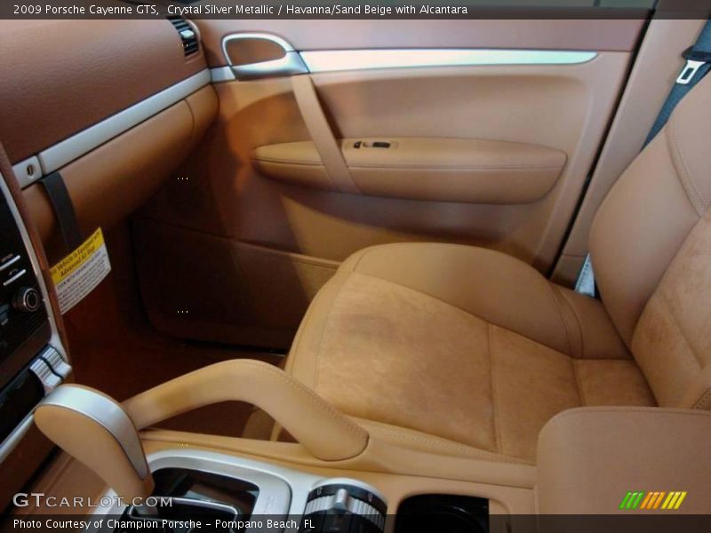Crystal Silver Metallic / Havanna/Sand Beige with Alcantara 2009 Porsche Cayenne GTS
