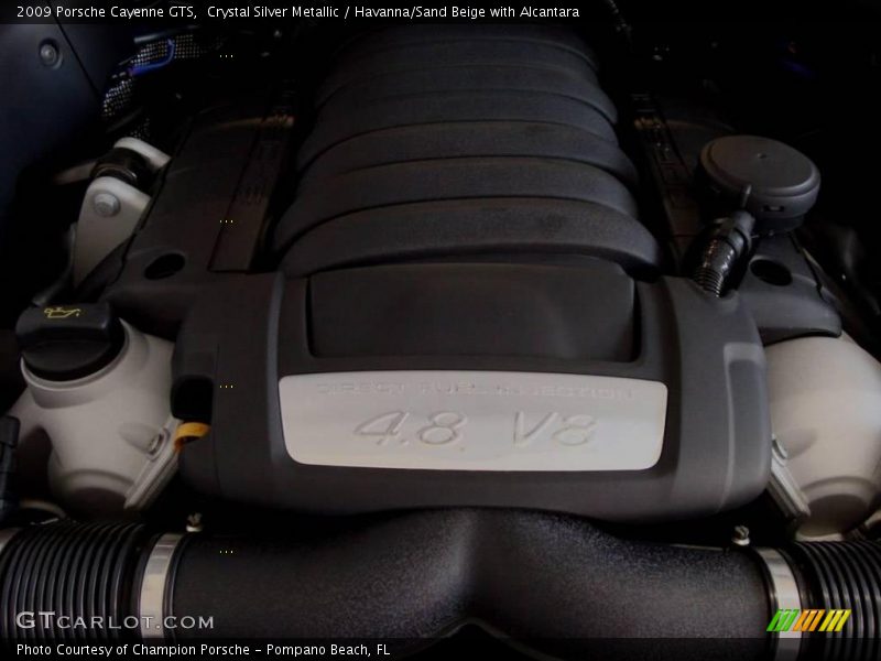 Crystal Silver Metallic / Havanna/Sand Beige with Alcantara 2009 Porsche Cayenne GTS