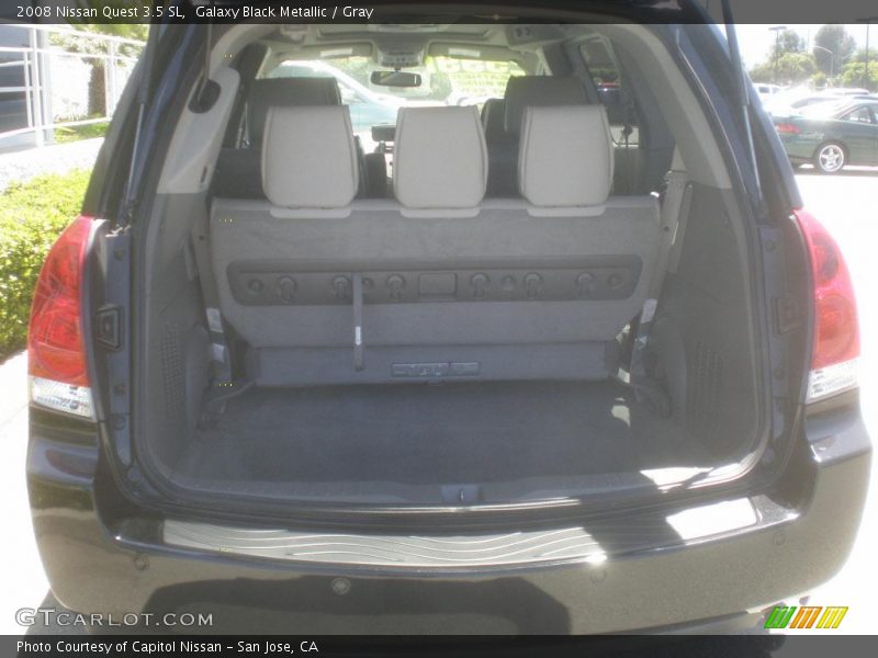 Galaxy Black Metallic / Gray 2008 Nissan Quest 3.5 SL