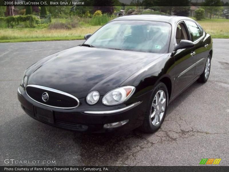 Black Onyx / Neutral 2006 Buick LaCrosse CXS