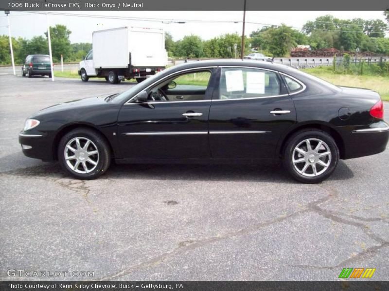 Black Onyx / Neutral 2006 Buick LaCrosse CXS