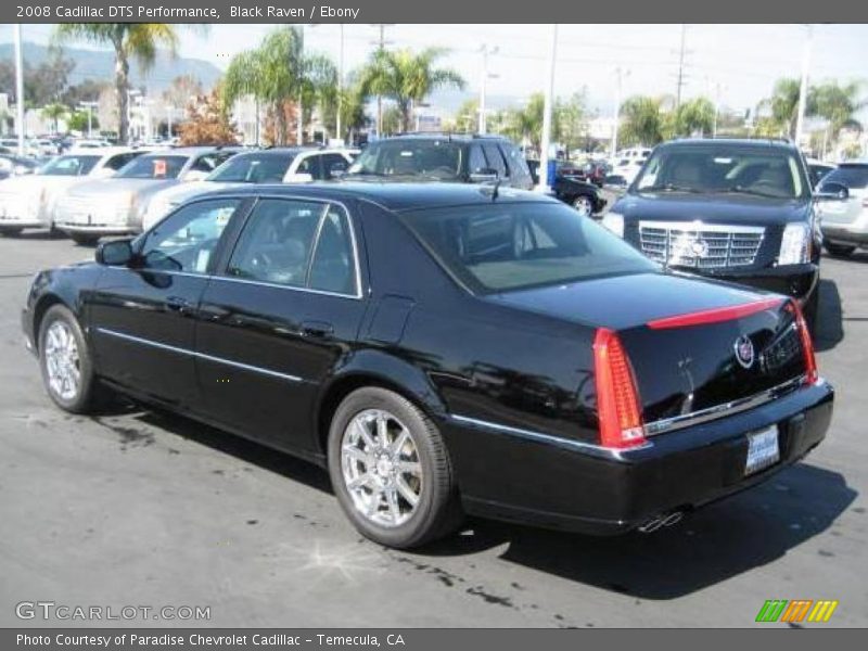 Black Raven / Ebony 2008 Cadillac DTS Performance