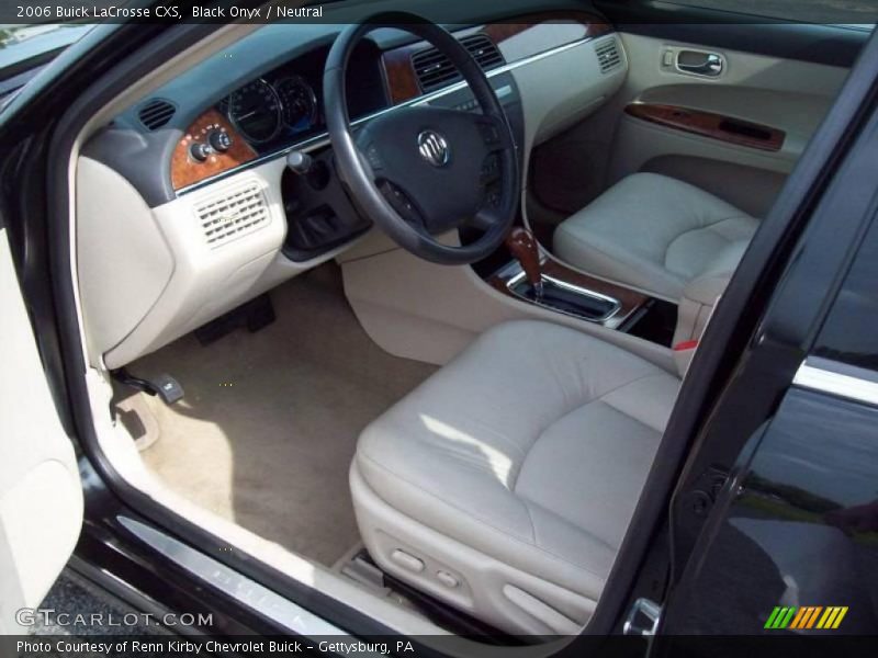 Black Onyx / Neutral 2006 Buick LaCrosse CXS