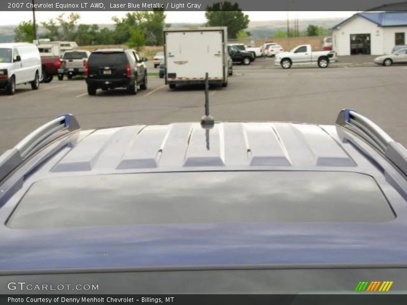 Laser Blue Metallic / Light Gray 2007 Chevrolet Equinox LT AWD