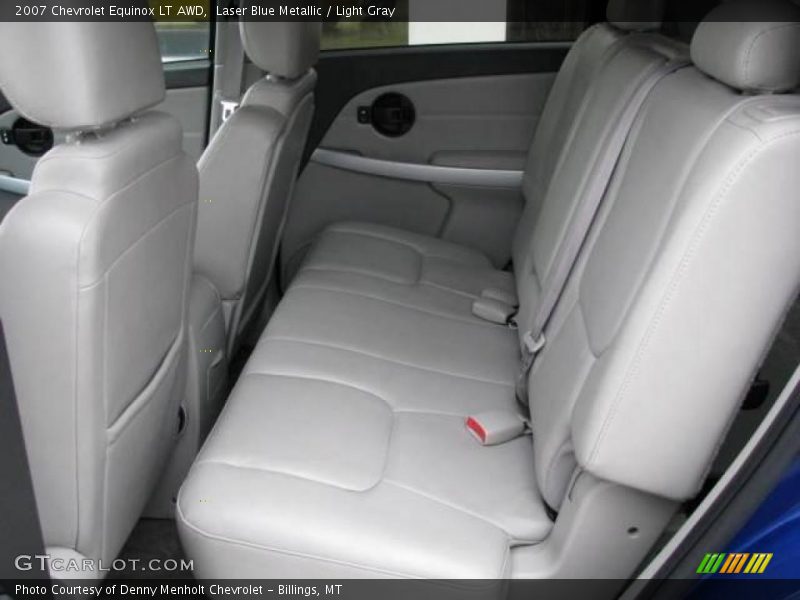 Laser Blue Metallic / Light Gray 2007 Chevrolet Equinox LT AWD