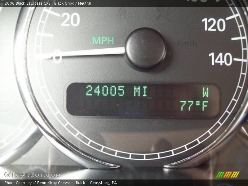 Black Onyx / Neutral 2006 Buick LaCrosse CXS