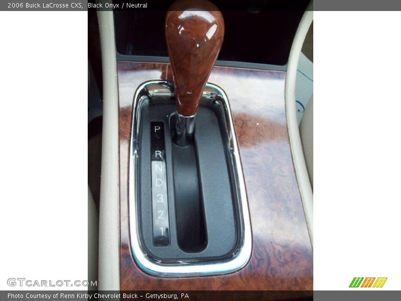 Black Onyx / Neutral 2006 Buick LaCrosse CXS