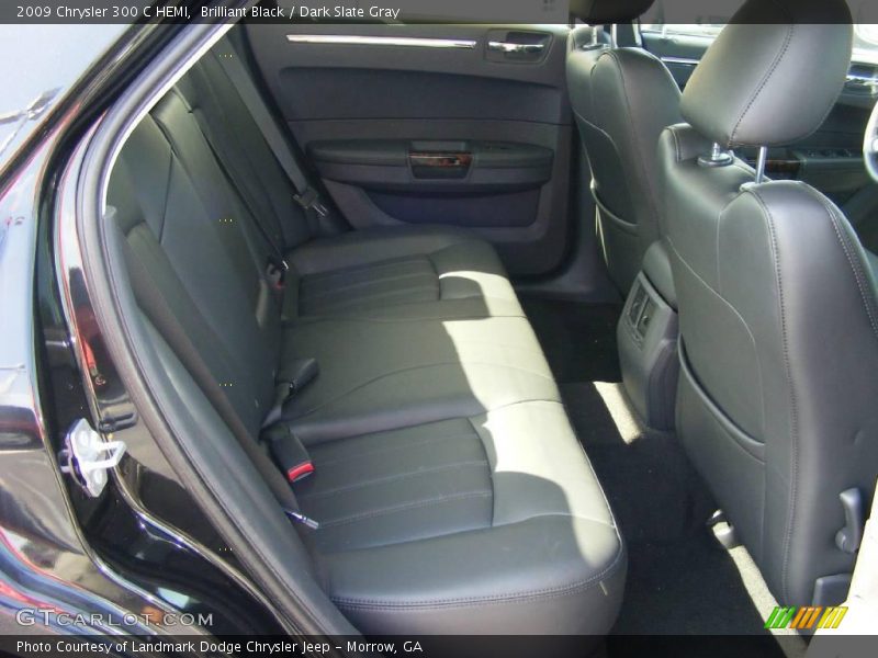 Brilliant Black / Dark Slate Gray 2009 Chrysler 300 C HEMI