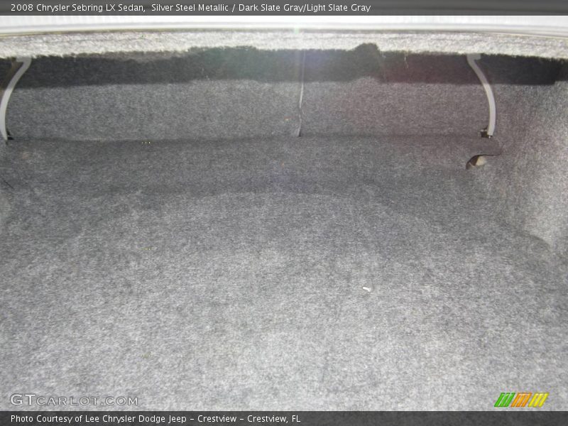 Silver Steel Metallic / Dark Slate Gray/Light Slate Gray 2008 Chrysler Sebring LX Sedan