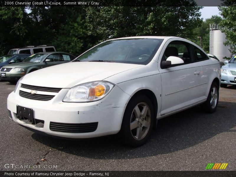 Summit White / Gray 2006 Chevrolet Cobalt LT Coupe