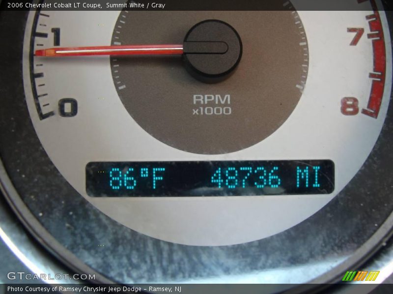 Summit White / Gray 2006 Chevrolet Cobalt LT Coupe