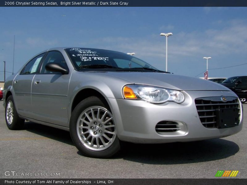 Bright Silver Metallic / Dark Slate Gray 2006 Chrysler Sebring Sedan