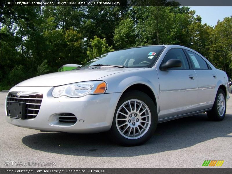 Bright Silver Metallic / Dark Slate Gray 2006 Chrysler Sebring Sedan